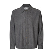 Samsoe Samsoe Sacastor x overshirt 15719 Herringbone Grey