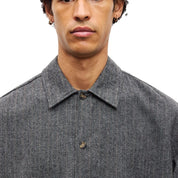 Samsoe Samsoe Sacastor x overshirt 15719 Herringbone Grey