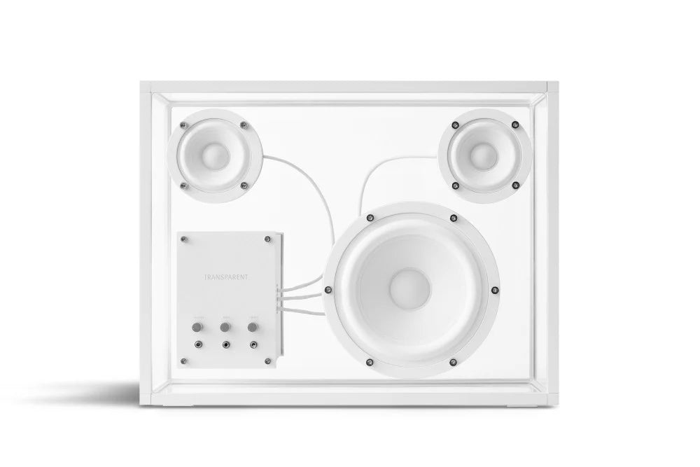 Transparent Speaker White